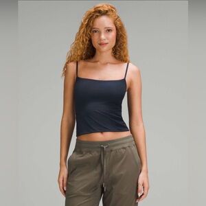 Lululemon Wundermost Nulu Spaghetti Strap Cami Tank